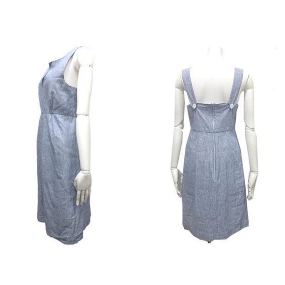 Max Mara Weekend Linen Cotton Dress Size 12 - Picture 3 of 14